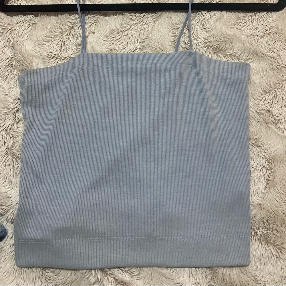 Blue tank top